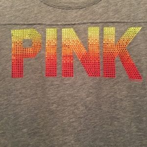 Victoria Secret Pink grey t-shirt